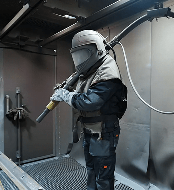 Equipo de sandblasting